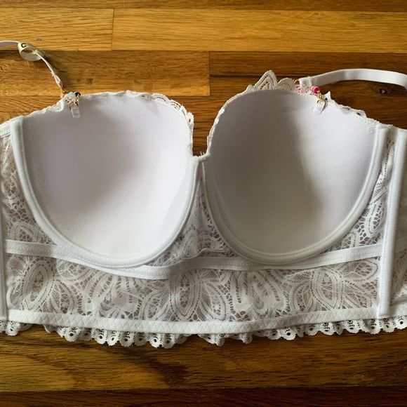 Intimissimi White Lace Bralette NWT* - Picture 3 of 6